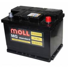 Аккумулятор автомобильный MOLL MG Standart 62 Ач 600 А обратная пол.